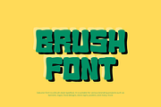 Sakurez - Round Brush Font, a Sans Serif Font by QR Design Studio (Thumbnail 2 of 7)