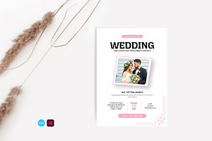 Simple Art Deco Funeral Program, an Invitation Template by Creatiya Type