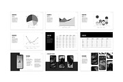 Striking B&W Pitch Deck Template, a Presentation Template by PresentationDesignStudio (Thumbnail 14 of 15)
