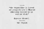 Mystery Typewriter font, a Serif Font by Ana's Fonts (Thumbnail 7 of 7)
