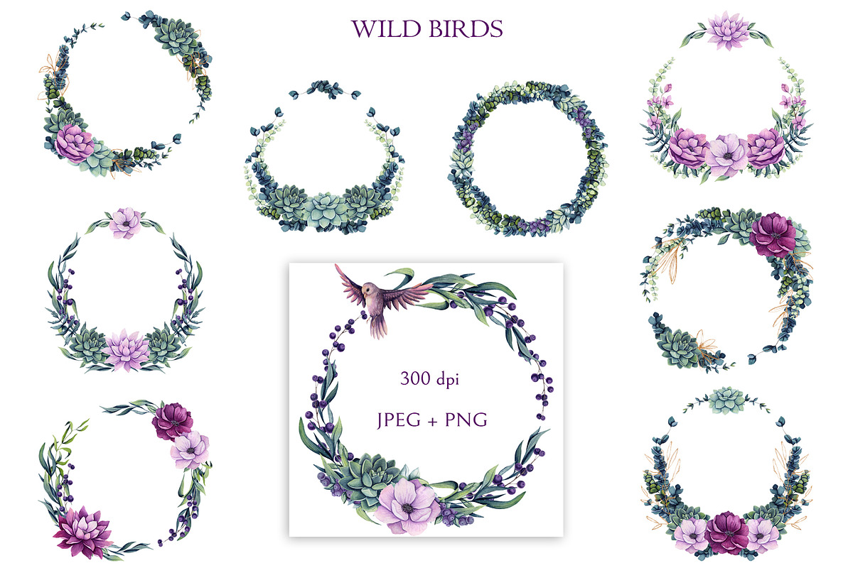 Wild Birds, an Illustration by Salted Galaxy (Photo 14 of 17)