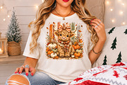 Fall Highland Cow Autumn PNG, a Seasonal Illustration by Rose Art (Thumbnail 4 of 4)