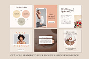 Wellness Instagram Marketing, a Social Media Template by Kseniia_Design (Thumbnail 7 of 12)