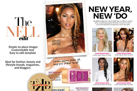 The NELL EDIT Page / Flyer
