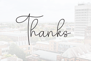 Hello Brimingham | Script Font, a Handwritten Font by Scratchones (Thumbnail 8 of 8)