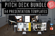 Creative Pitch Deck Bundle 50% OFF, a Presentation Template by Template Monkey @dscience (Thumbnail 1 of 30)