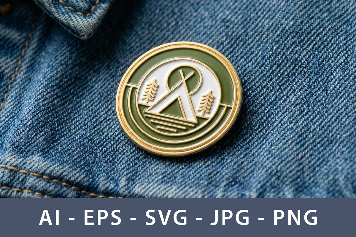 adventure badge logo collection, a Branding & Logo Template by Saba Vector (Photo 3 of 3)
