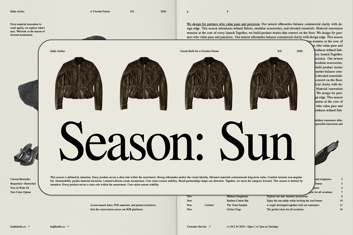 ID Brand Bundle: 2 Magazines + Deck, a Magazine Template by Studio Viita (Photo 9 of 24)