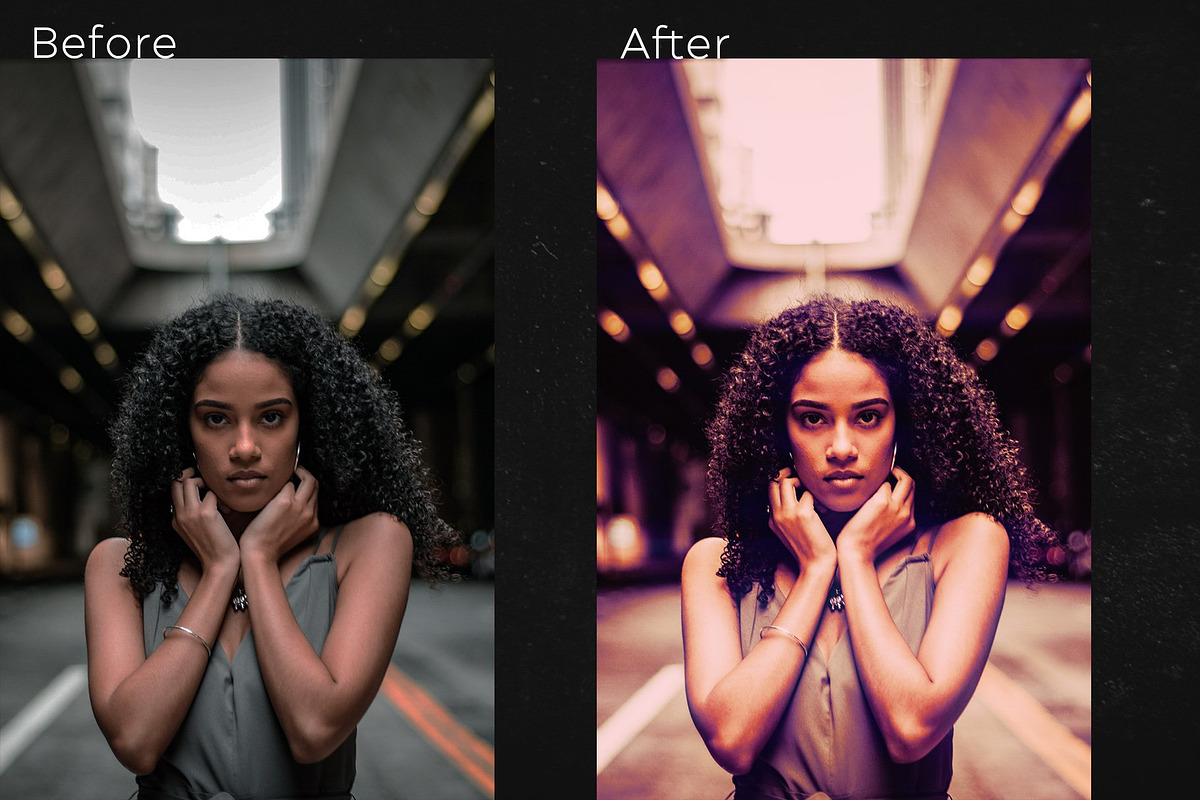 Cyberpunk Photo Effects & Overlays, a Preset Add-On by PhotoSpirit (Photo 8 of 12)