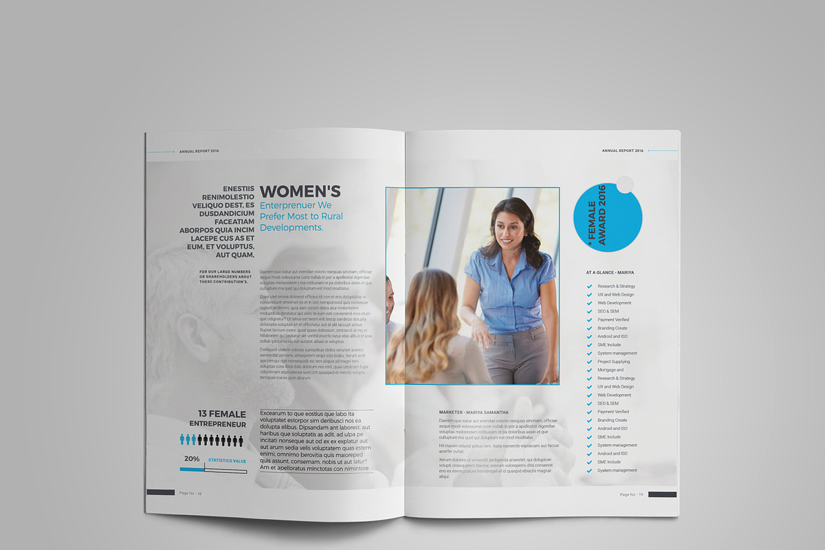 Annual Report, a Brochure Template by Elite_Standard (Photo 13 of 18)