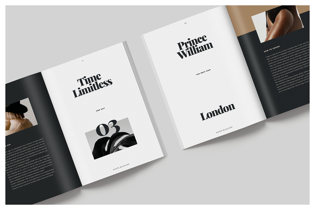 BLACKISH Editorial Lookbook, a Magazine Template by Arif Tri Ananta (Photo 4 of 14)