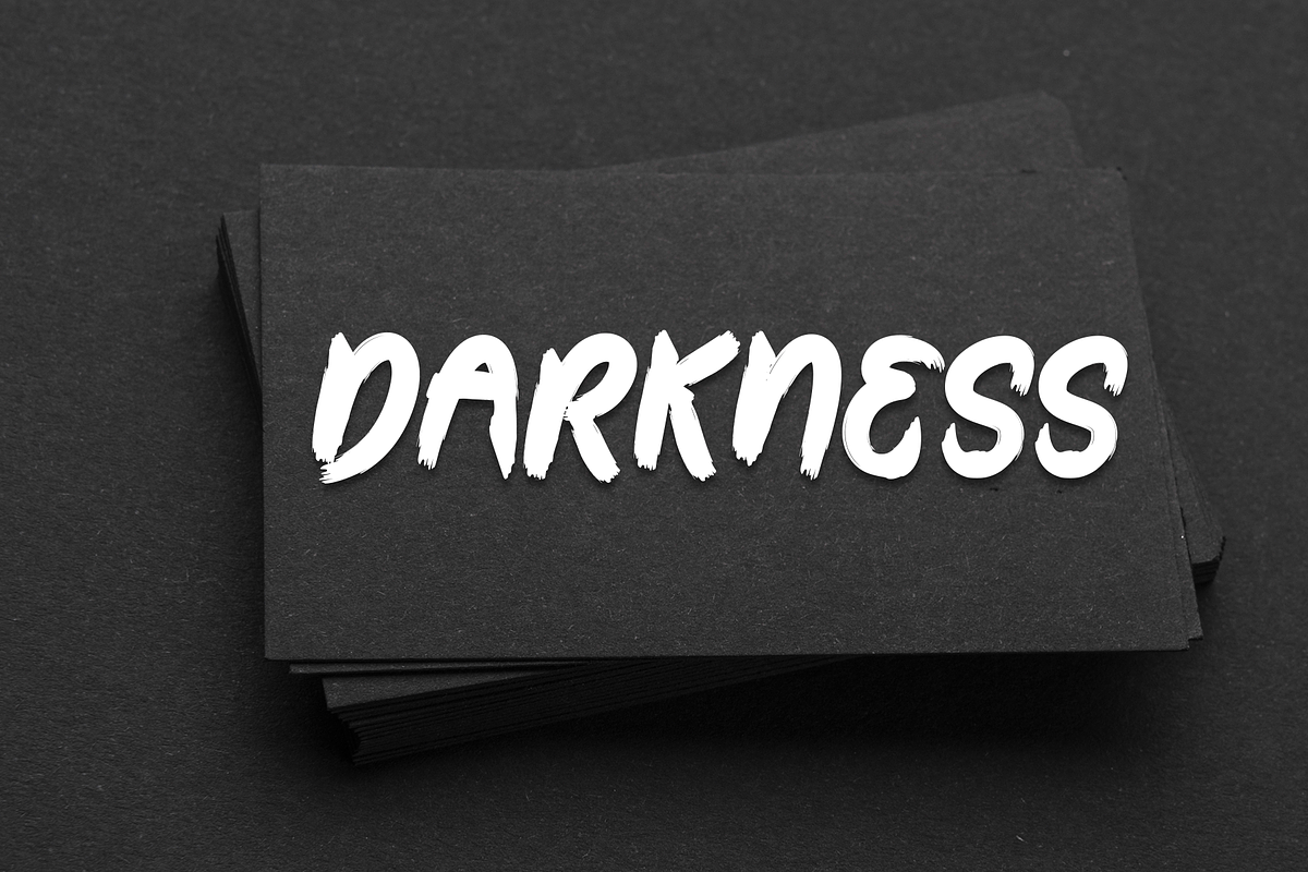Scary House | Script Font, a Script Font by Scratchones (Photo 5 of 8)