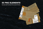 Cardboard Collage Texture PNG Pieces, a Graphic by LarysaZabrotskaya (Thumbnail 7 of 11)