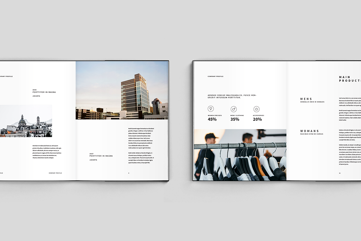 Fashion Company Profile, a Brochure Template by BOXKAYU (Photo 4 of 9)