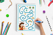Body Parts Activity Pages, an Education Illustration by Gulnara Sabirova (Thumbnail 9 of 12)
