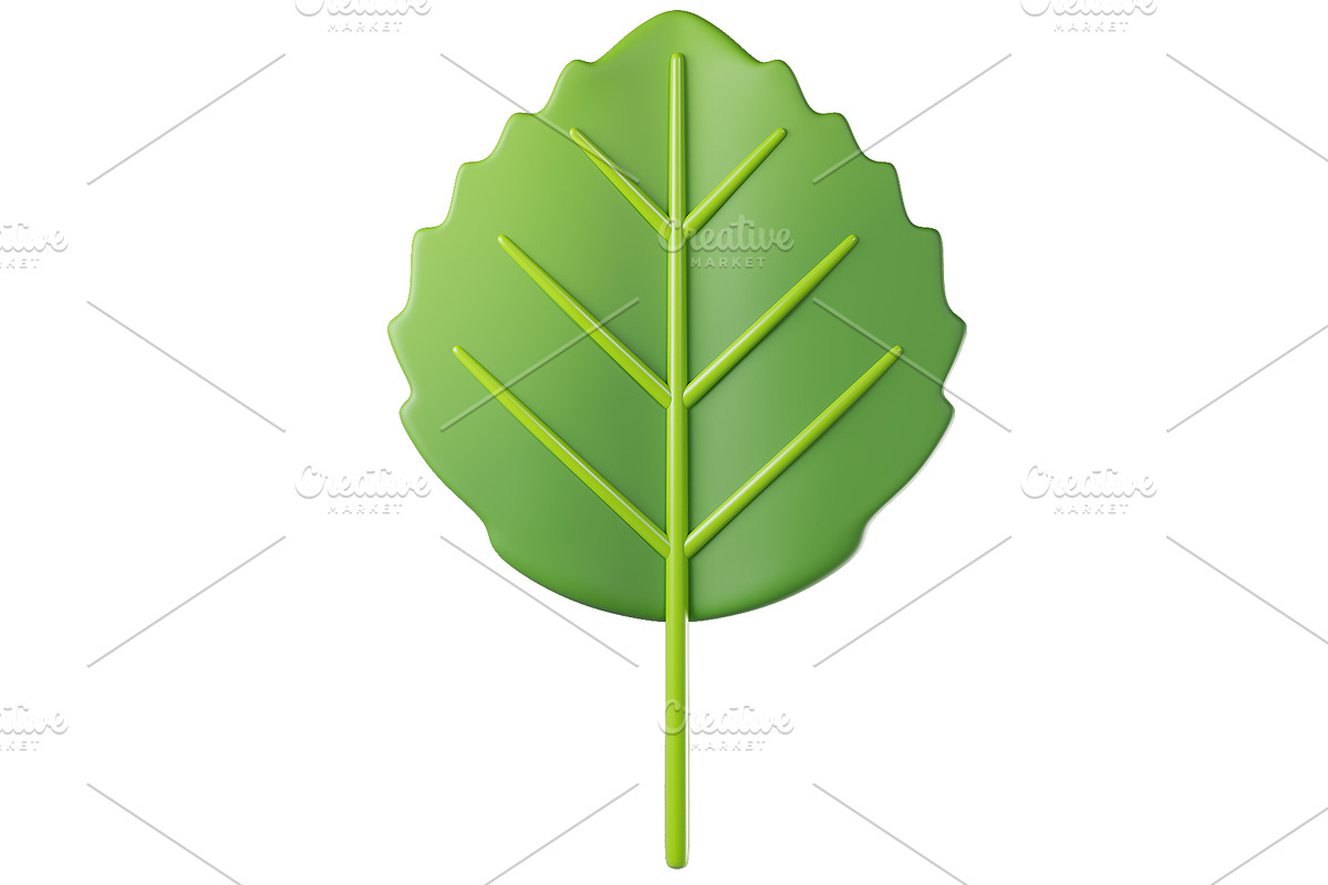 Cute 3D Autumn Leaves, a Plants & Tree 3D Model by Hannet (Photo 6 of 14)
