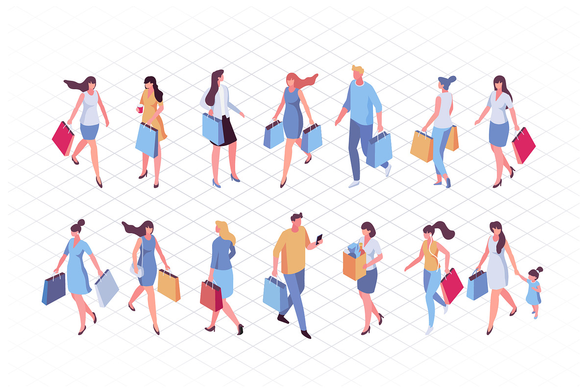 300+ Isometric People vector set, a Person Illustration by Vector_Art (Photo 17 of 23)