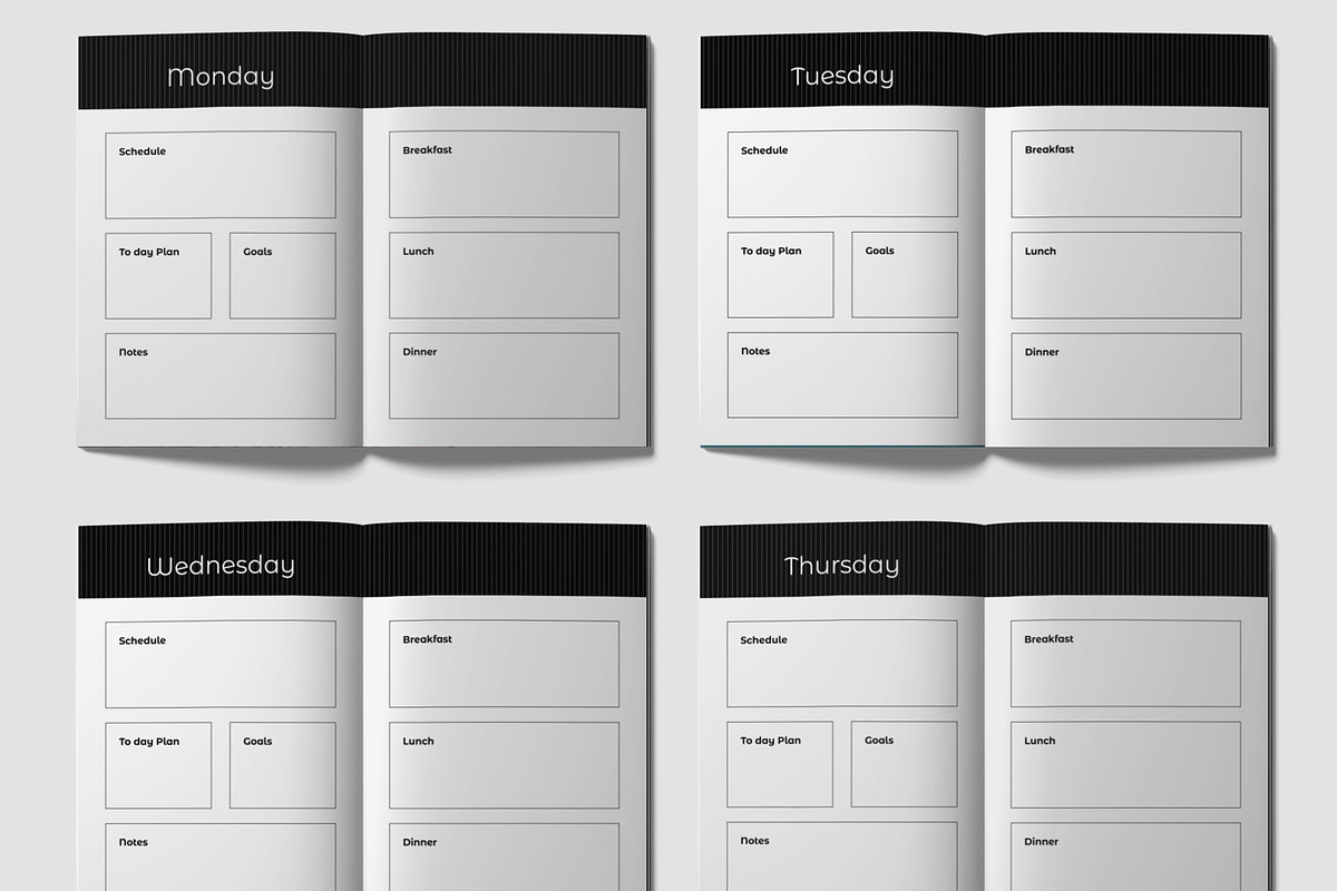 Weekly Planner Design, a Stationery Template by ContestDesign (Photo 2 of 3)