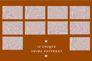 Psychedelic Swirls, a Pattern Graphic by Like Magic Studio (Thumbnail 2 of 8)