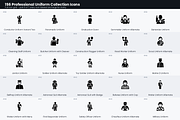 156 Professional Uniform Icons, a Solid Icon by Symbolic Language (Thumbnail 7 of 9)