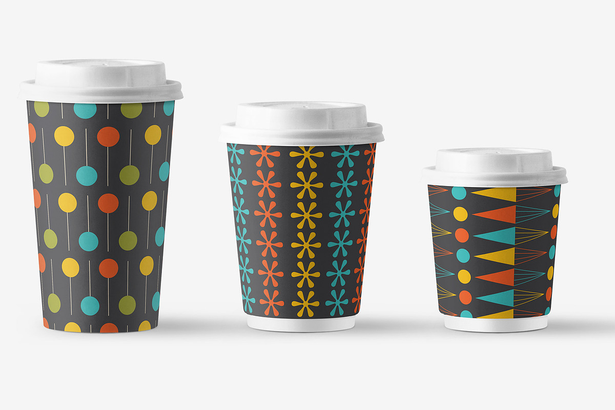 Mid Century Modern Patterns Vol 3, a Pattern Graphic by Pacific Modern Art (Photo 5 of 6)