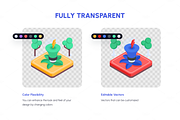 Animated Isometric Ecosystem Icons, a Duotone Icon by Vectors Market (Thumbnail 3 of 12)