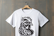 Vector of chicken head design., an Animal Illustration by yod67 (Thumbnail 3 of 6)