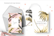 Le Tropique, Hand painted Pattern, a Pattern Graphic by Pink Linen (Thumbnail 3 of 9)