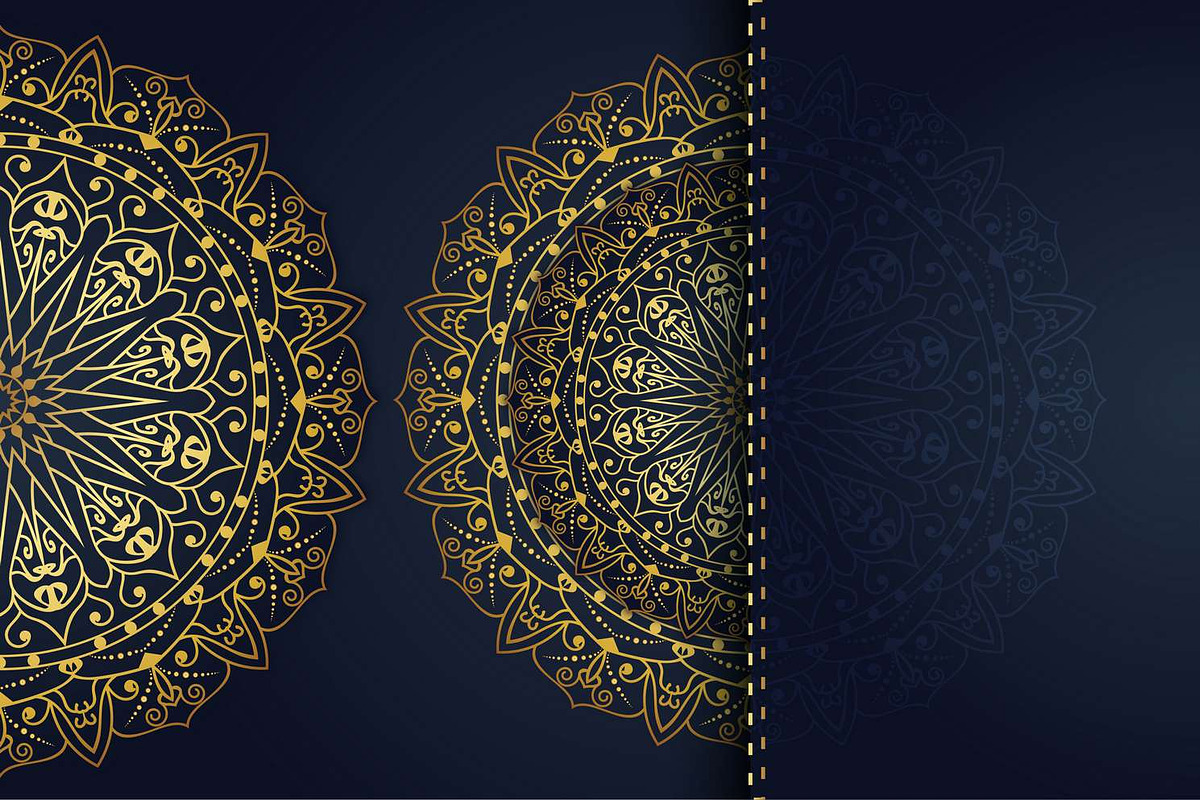 560+ Mandala Design Mega Collection, a Decorative Illustration by NJ Himel (Photo 193 of 289)