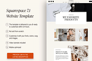 Blog Squarespace 7.1 Template, a Websites & App Template by Kseniia_Design (Thumbnail 2 of 9)
