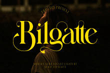 Bilgatte Modern and Elegant Ligature