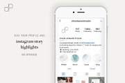 Watercolor Instagram Story Patterns, a Pattern Graphic by Chloe Leonard Studio (Thumbnail 6 of 6)