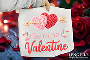 Be Mine Valentine PNG, Valentine PNG, an Illustration by Canvas Craft (Thumbnail 1 of 7)