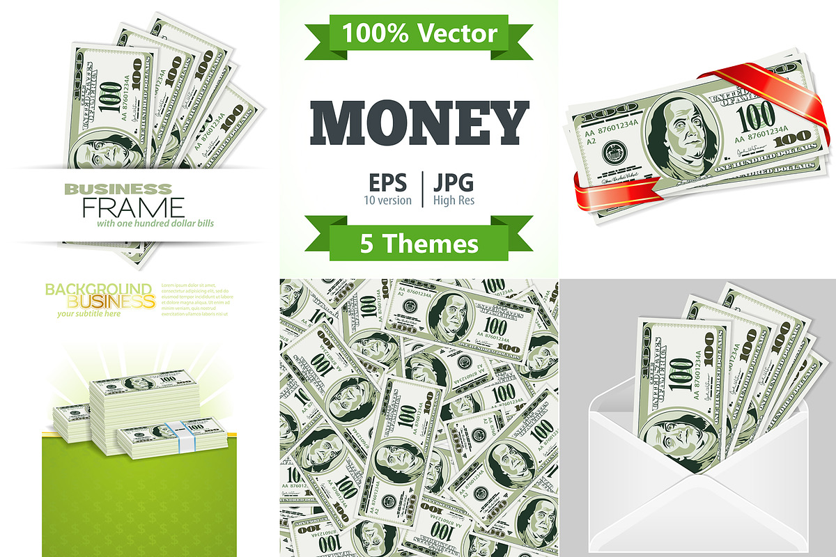 Financial Concepts with Money, a Finance Illustration by TAlex (Photo 1 of 6)
