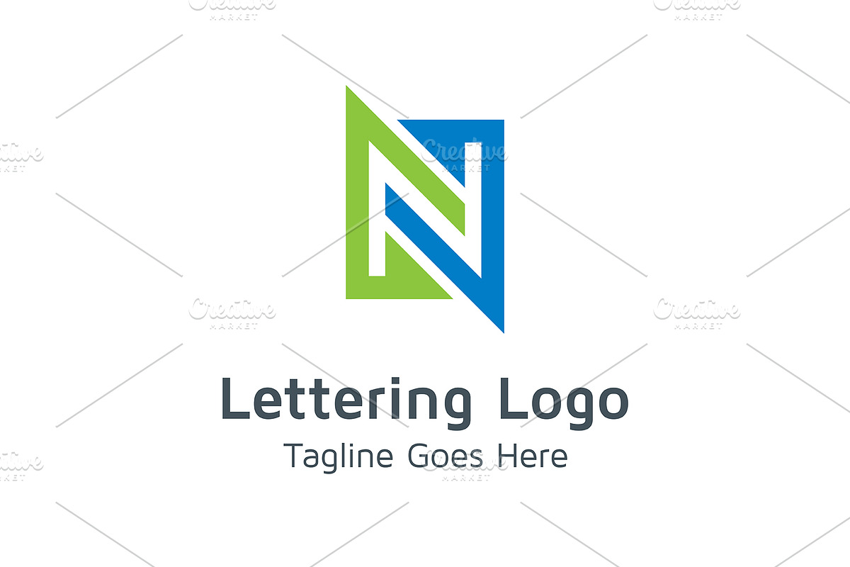 20 Logo Lettering N Template Bundle, a Branding & Logo Template by Acongraphic (Photo 12 of 21)