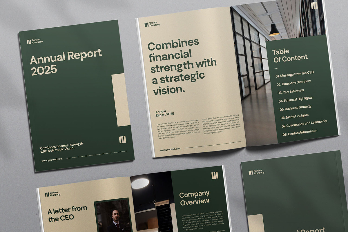 Barlana Annual Report, a Magazine Template by Portocraft (Photo 5 of 6)