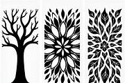 Decorative Tree Floral Nature Tile, a Decorative Illustration by Artivon (Thumbnail 18 of 23)