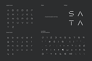 Murp Futuristic Cyber Font, a Font by baqoos (Thumbnail 8 of 8)