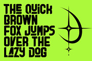 Subotica Futuristic Y2k Display Font, a Sans Serif Font by dansdesign (Thumbnail 4 of 10)