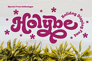 Holybe - Bold Display Font, a Serif Font by AuthenType (Thumbnail 1 of 10)