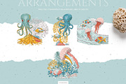 Deep Blue Illustrations #2, an Animal Illustration by GVGraphics (Thumbnail 9 of 12)