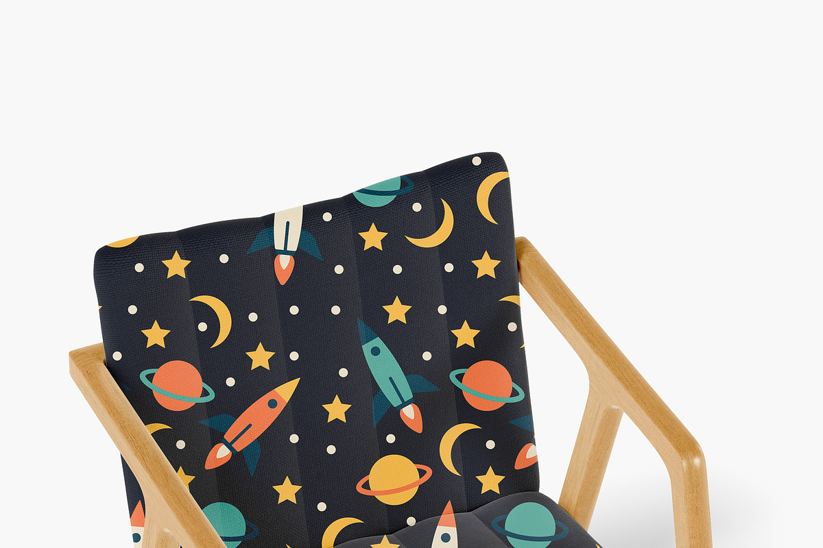 Seamless pattern of space, a Texture Illustration by JYa_Design (Photo 3 of 4)