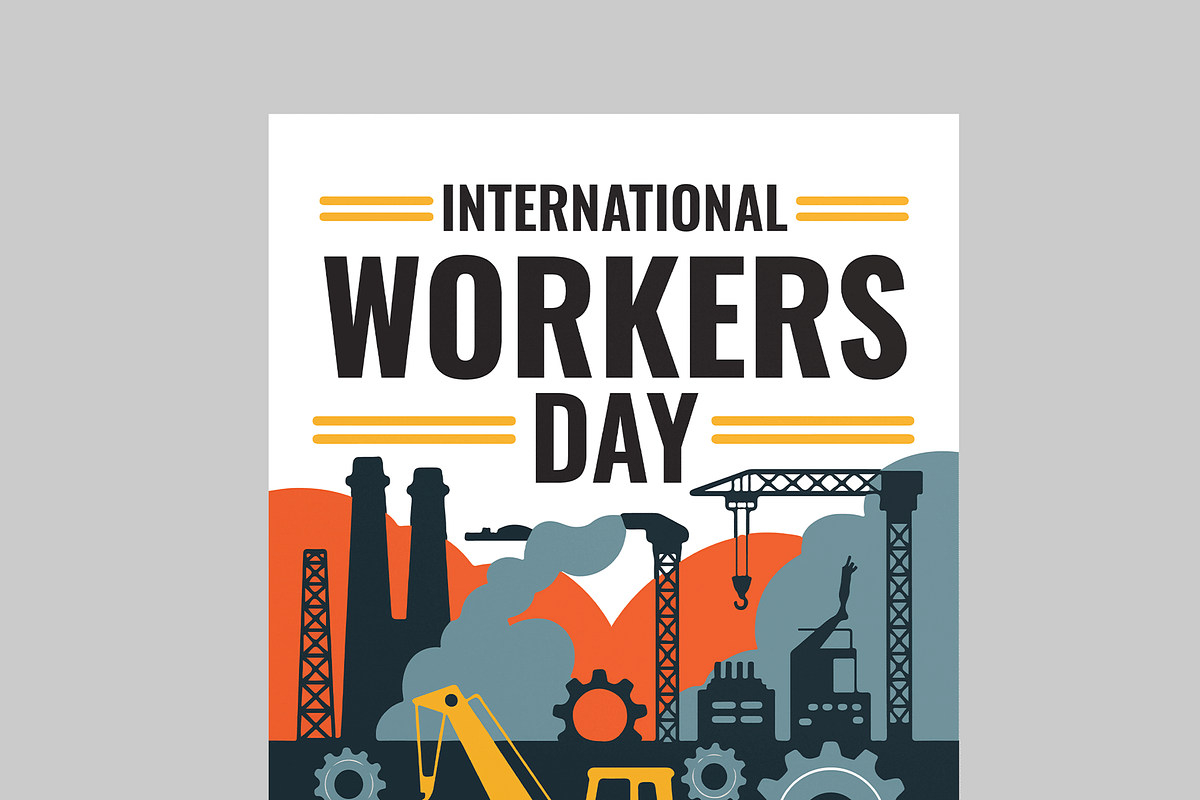 Labour Day Flyer Template, a Flyer Template by MightyDesign (Photo 4 of 8)