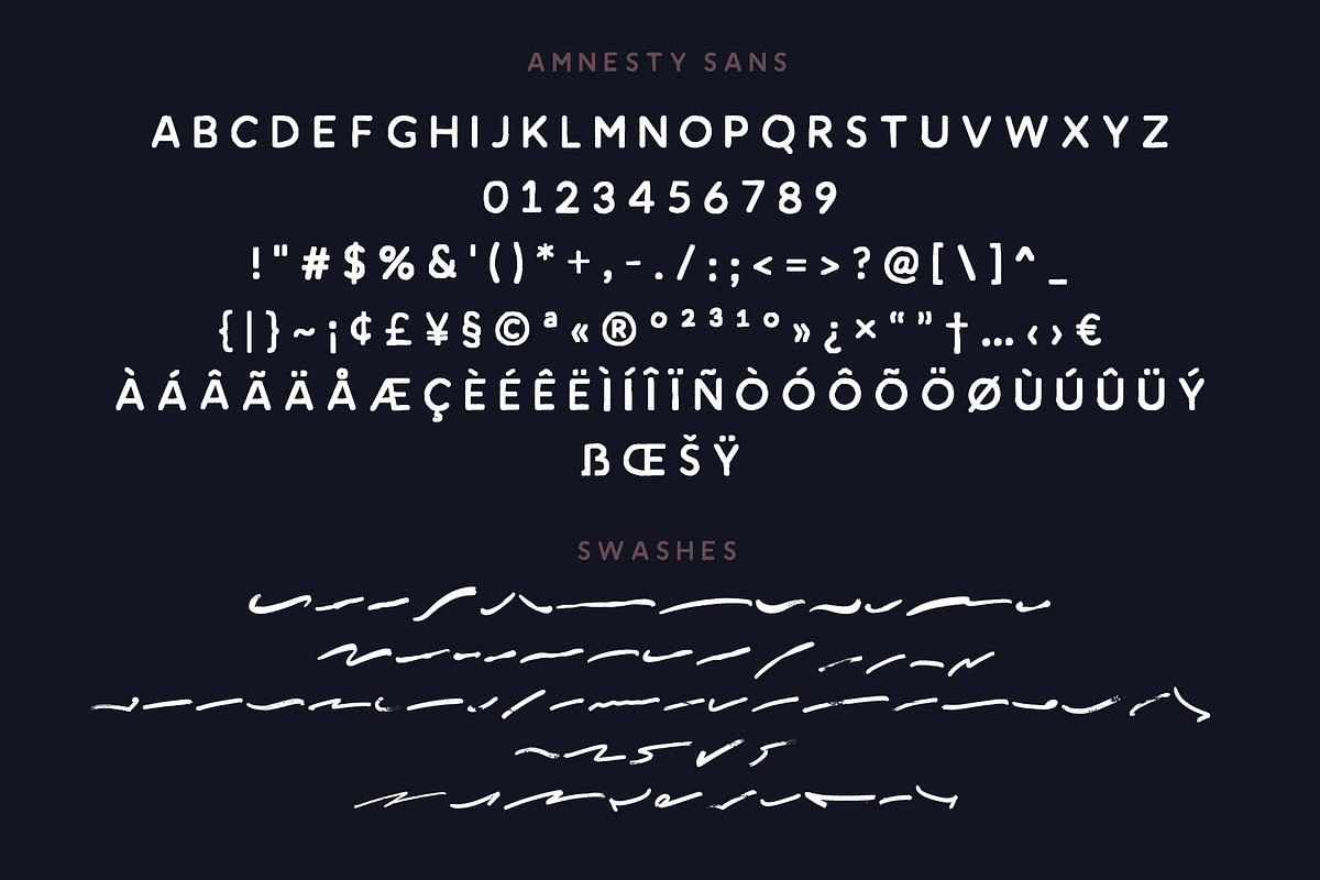 Amnesty - Handwritten Font Duo, a Script Font by MOCOSANS (Photo 10 of 11)