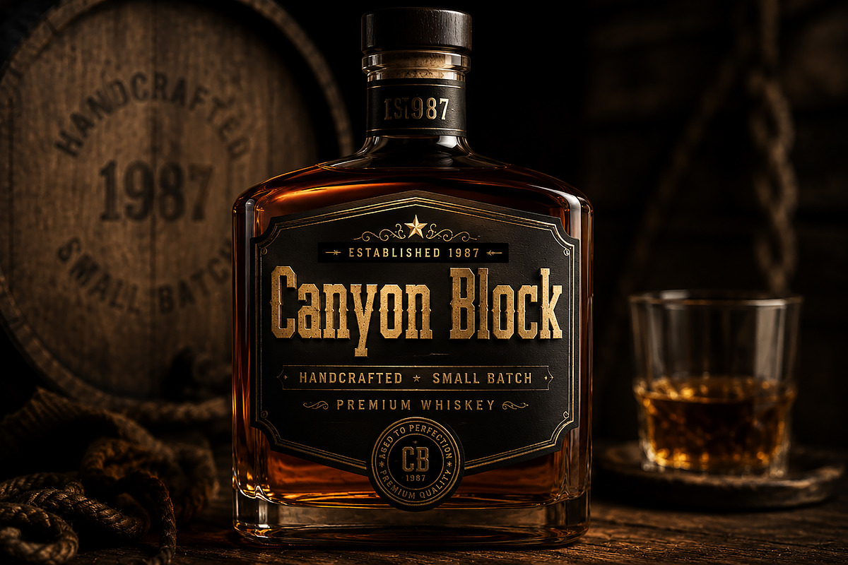 Canyon Block, a Slab Serif Font by Wow Magic (Photo 4 of 5)