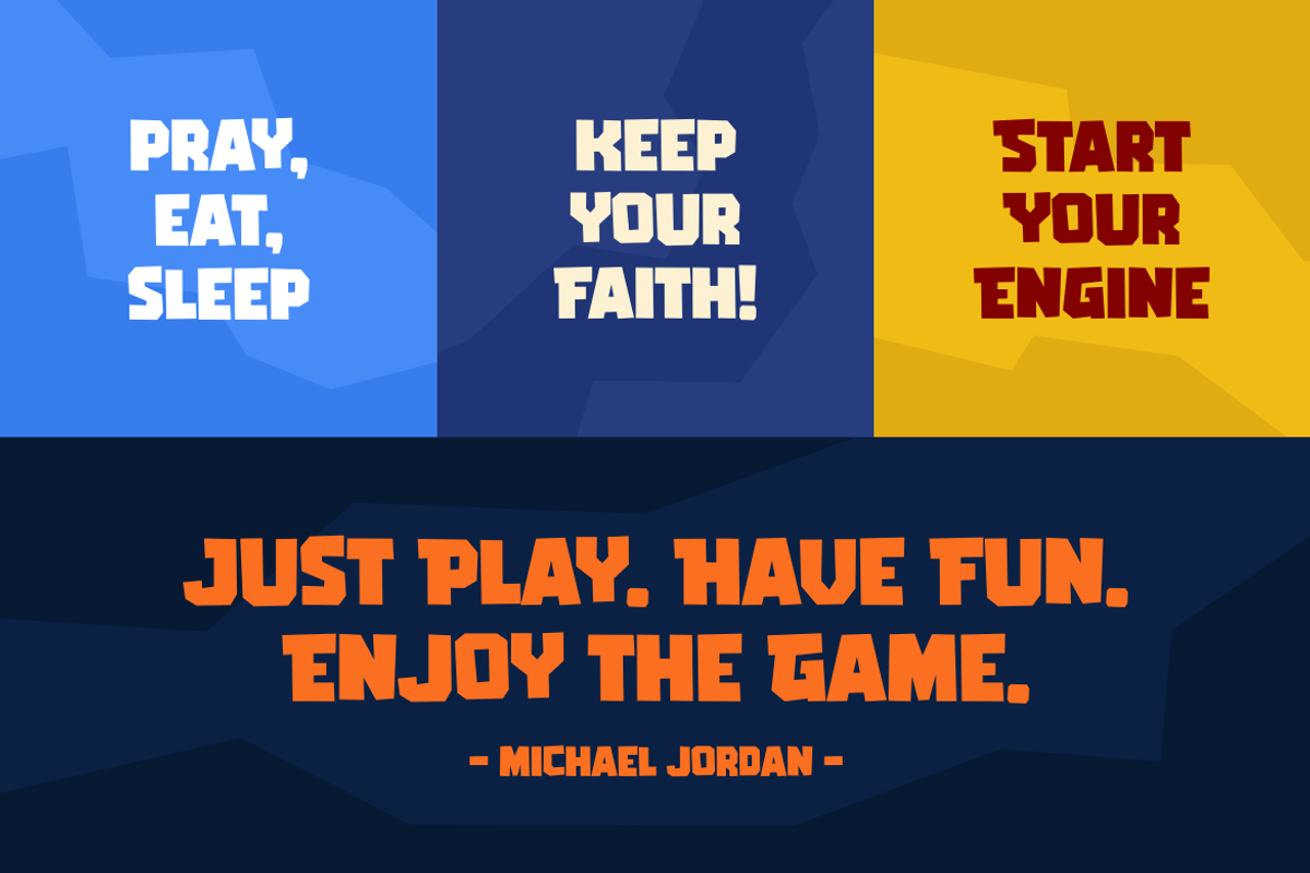 GAMERIA - Gaming Font, a Font by tokokoo (Photo 5 of 15)