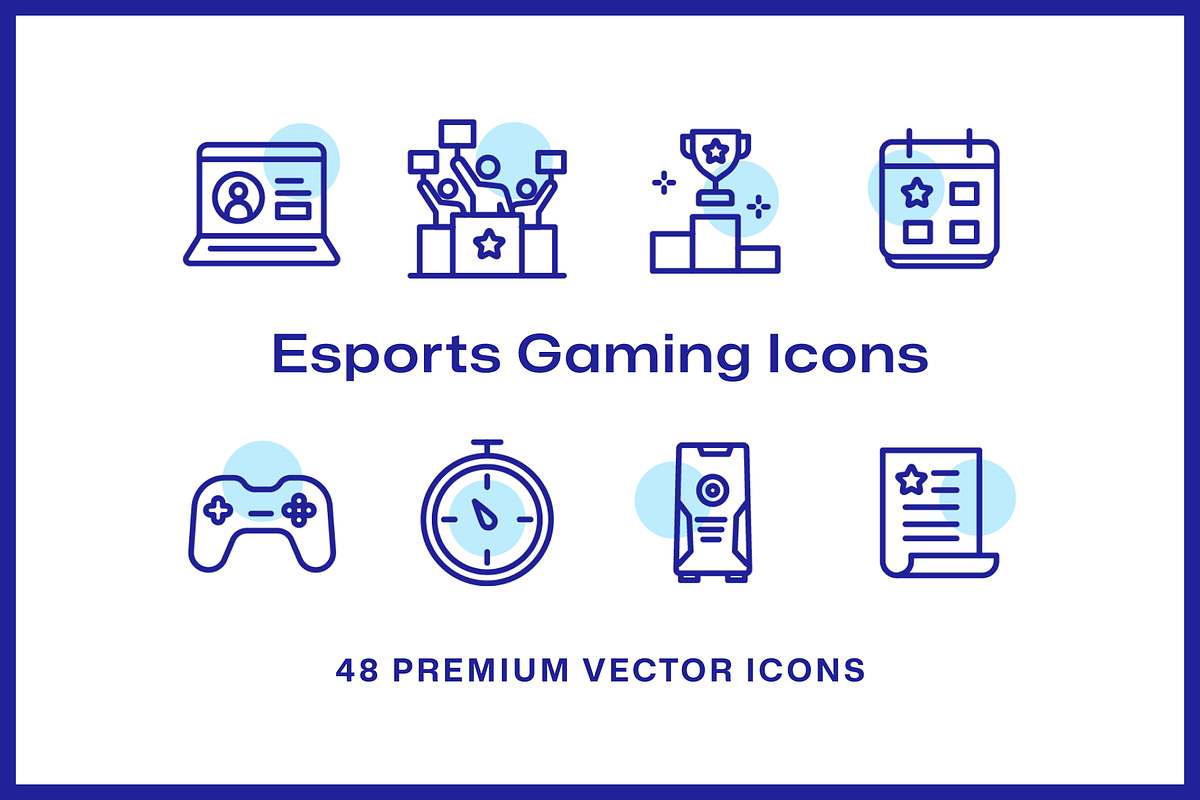 48 Esports Gaming Icons, an Icon by Furnace (Photo 2 of 5)
