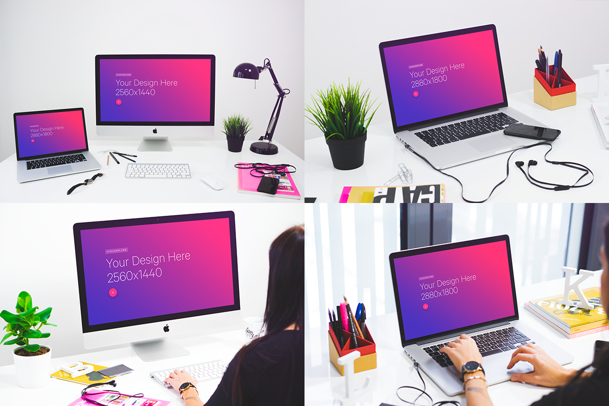 20 PSD Mockups Clean Office, an iPhone Mockup by Pierre Borodin (Photo 6 of 8)