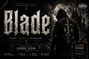 Blade — Blackletter Gothic Font, a Blackletter Font by Wow Magic (Thumbnail 2 of 4)