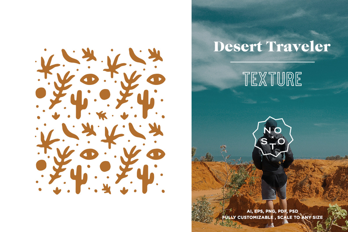 Desert Traveler Texture, a Pattern Graphic by Nomad Stockpile (Photo 1 of 5)